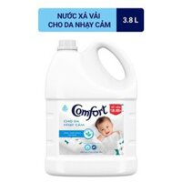 Nước xả vải Comfort Cho Da Nhạy Cảm 3.8L