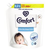 Nước Xả Vải Comfort Da Nhạy Cảm Túi 3.2L