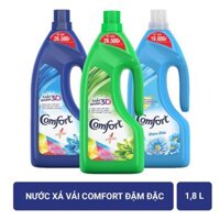 Nước xả vải Comfort Đậm đặc 1 lần xả Hương ban mai dạng chai 1,8L