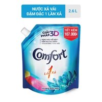 Nước xả vải Comfort đậm đặc 2.6L (Túi)