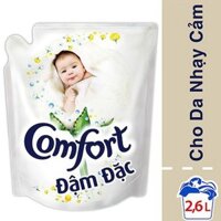 Nước Xả Vải Comfort Đậm Đặc Cho Da Nhạy Cảm 2,6L