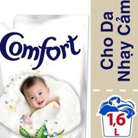 Nước Xả Vải Comfort Đậm Đặc Cho Da Nhạy Cảm Túi 1.6L