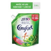 Nước xả vải Comfort đậm đặc 2.6L (Túi)