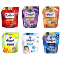 Nước xả vải Comfort giữ màu và bền vải hương nước hoa thiên thiên Sofia với công thức chăm sóc chuyên sâu túi 3.2lít