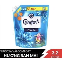 Nước xả vải Comfort Hương Ban Mai - Túi 3,8L - 3,2L