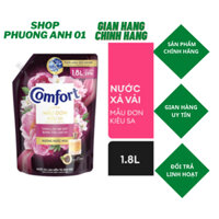 Nước xả vải Comfort hương Mẫu đơn Kiêu sa 1.8l