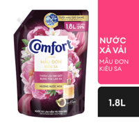 Nước xả vải Comfort hương nước hoa túi 1.8 lít (1800ml) hương Mẫu Đơn Kiêu Sa