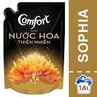 Nước xả vải Comfort hương nước hoa thiên nhiên rose túi 1.5 lít