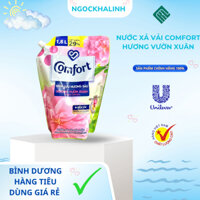 Nước xả vải Comfort hương vườn Xuân túi 1,8L