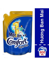 Nước Xả Vải Comfort Một Lần Xả (túi 800ml)