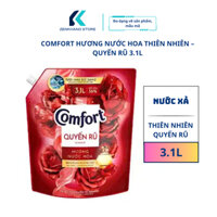 Nước Xả Vải Comfort, Nước Xả Comfort 3.1L Hương Nước Hoa Thiên Nhiên Quyến Rũ, Xả Vải Comfort XV02