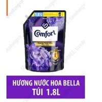 Nước xả vải Comfort tinh dầu thơm túi 1.8L - date mới