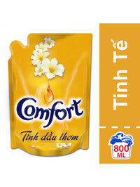 Nước Xả Vải Comfort Tinh Dầu Thơm Tinh Tế (túi 800ml)