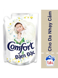 Nước Xả Vải Comfort Trắng Cho Da Nhạy Cảm (túi 1,6l)