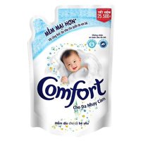 Nước Xả Vải Comfort Trắng Đậm Đặc Cho Da Nhạy Cảm Túi 1.6l