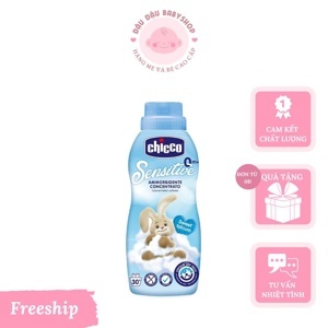 Nước xả vải đậm đặc hương phấn thơm Chicco - 750ml