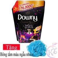 Nước xả vải Downy Huyền Bí hương nước hoa túi 3 lít Tặng 1 bông tắm màu ngẫu nhiên - nước xả quần áo 3L đậm đặc mềm vải