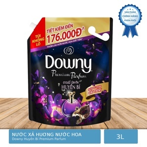 Nước xả vải downy premium parfum huyền bí túi 3 lít