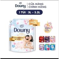 Nước Xả Vải DOWNY Tinh Dầu Thiên Nhiên/ Nước Hoa Cao Cấp/ Chống Khuẩn Nhiều Mùi Hương Túi 2.3l-2.5l-3L-3.2L