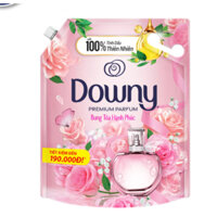 Nước Xả Vải DOWNY Tinh Dầu Thiên Nhiên/ Nước Hoa Cao Cấp/ Chống Khuẩn Nhiều Mùi Hương Túi 3L-3.2L