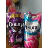 Nước xả vải Downy túi 1,5l hương nước hoa huyền bí và hương ban mai