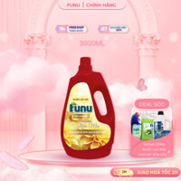 Nước Xả Vải Funu Thơm Mát, làm mềm vải 3.6kg