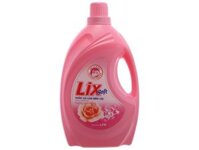 Nước xả vải Lix Soft hương hoa Hồng can 3.8 lít