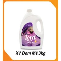 Nước xả vải Lord hương đam mê 3kg ( tím)