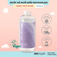 Nước xả vải muối biển Moyuum 365 - Thuần chay/Hương nước hoa trẻ em - 1L