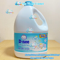 Nước Xả Vải Quần Áo Trẻ Em An Toàn Cho Da Bé D-NEE 2800ml, Đủ Màu Xanh Dương, Xanh Lá, Tím, Hồng, Trắng - Hàng Chính Hãng Dnee Đại Thịnh - XANH DƯƠNG