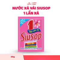 Nước Xả Vải Siusop 1 Lần Xả - 20g/Gói - 40 Gói