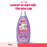 Nước Xả Vải SiuSop 3X Đậm Đặc - Tím Hoa Lan - 900g