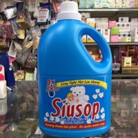 Nước xả vải Siusop 3x đậm đặc hương hoa lài can 3.5 lít