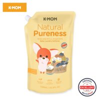 NƯỚC XẢ VẢI SƠ SINH HỮU CƠ K-MOM HÀN QUỐC TÚI 1300ML (KM13124)