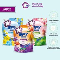 Nước xả vải SPY Nature Care 2000ml - Khử mùi, an toàn cho da, mềm mại, bền màu