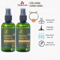 Nước Xịt Dưỡng Tóc Tinh Dầu Vỏ Bưởi Pomelo Tabaha - Bộ 2 Chai 120mlx2