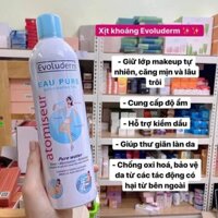 Nước Xịt Khoáng Pháp Evoluderm 150ml