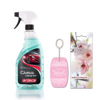 Nước xịt rửa kính xe ô tô tạo bọt cao cấp Ardeca - GLASS LEANER  Tặng kèm giấy thơm hương tự nhiên
