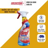 Nước xịt tẩy rửa đa năng BREF POWER 750ml (tẩy cặn canxi, tẩy rửa inox) ( 1 thùng 8 chai) - mã T2/2022