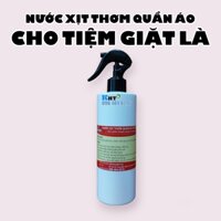 Nước xịt thơm quần áo Hunuhoa | Nước xịt thơm quần áo cho tiệm giặt là lưu hương bền lâu | Chai 500 ml