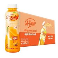 Nước xoài hạt chia A-DEW chai 450ml