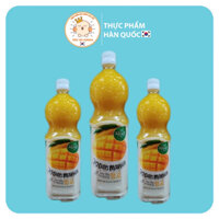 Nước Xoài Tự Nhiên Hàn Quốc WOONGJIN Chai 1,5 Lít