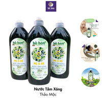 Nước Xông Tắm Cho Mẹ Và Bé Sau Sinh Bồ Hòn, Thảo Dược Xông Tắm Gội - Chai 500ml