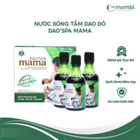 Nước Xông Tắm Thảo Dược Cho Mẹ Sau Sinh Chính Gốc Dao Đỏ Dao'spa Mama Giúp Khử Mùi Hôi, Hồi Phục Sức Khỏe Nhanh Chóng
