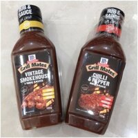 Nước xốt thịt nướng BBQ, Grill mates - Grill mates Brown Sugar - Grill mates smokehouse - Grill mates Chill & papper