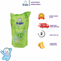 Nước xúc bình sữa Dnee, rửa bình sữa Dnee dạng túi (bịch) 600ml hàng Thái chuẩn thái