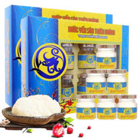 Nước yến cao cấp Thiên Hoàng collagen 15% Yến,70ml x 6 lọ, kèm túi giấy
