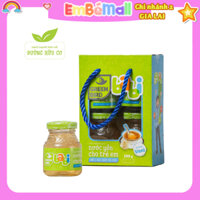 Nước yến Green Bird Babi hương vani cho trẻ em hộp 4 hũ x 72g