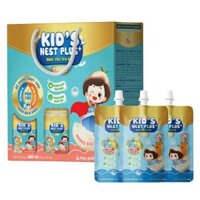 Nước Yến Kid'S Nest Plus+ Total Protect Gold 18% (Lốc 6 tặng 3 túi)