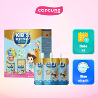 Nước Yến Kids Nest Plus+ Growth Gold Hương Dâu (Lốc 6 tặng 3 túi)